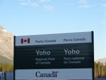 yoho/parc des Glaciers/Revelstoke